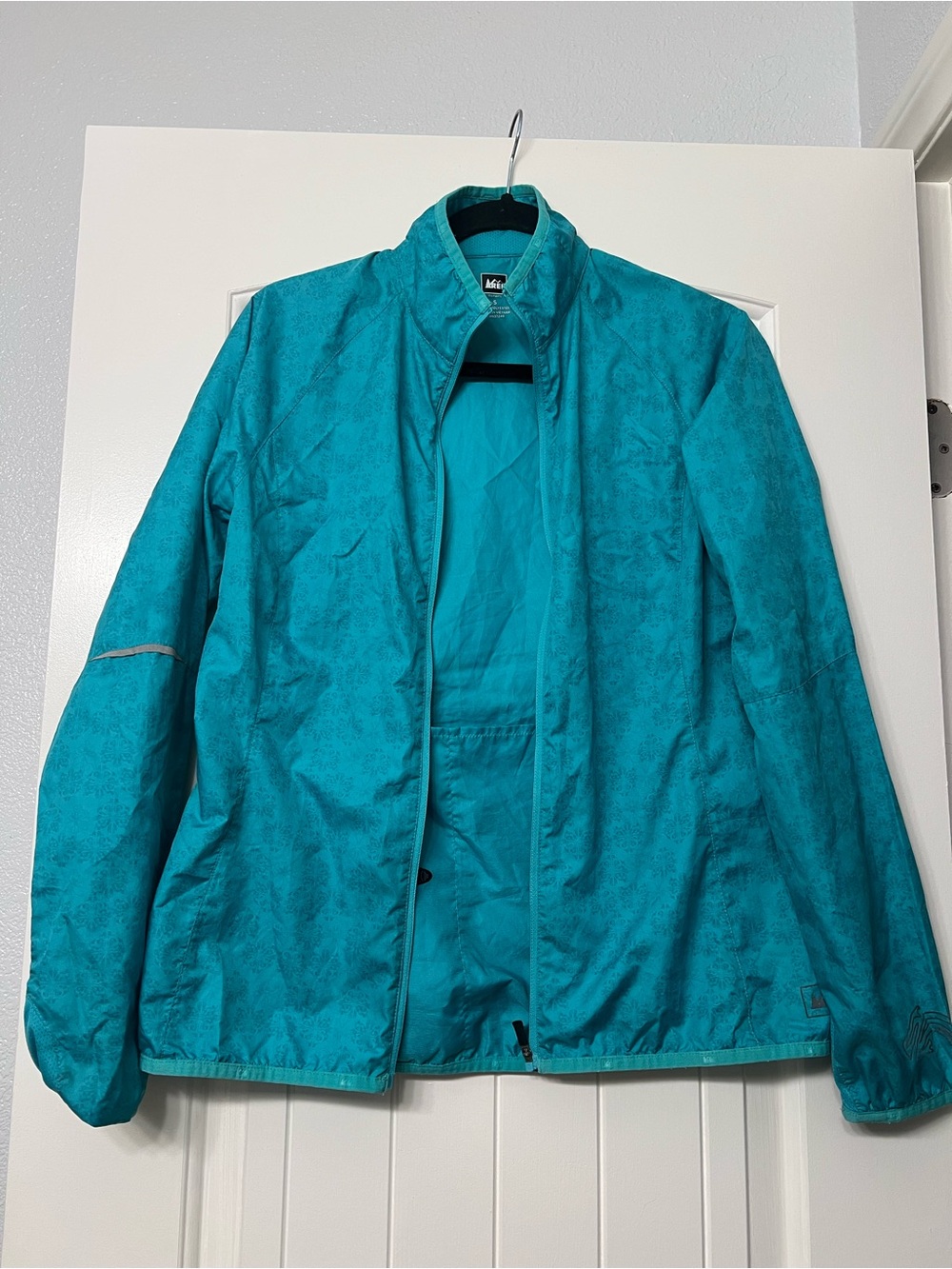 REI Women's Teal Windbreaker